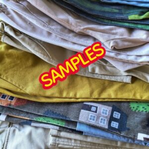 samples shorts and pants